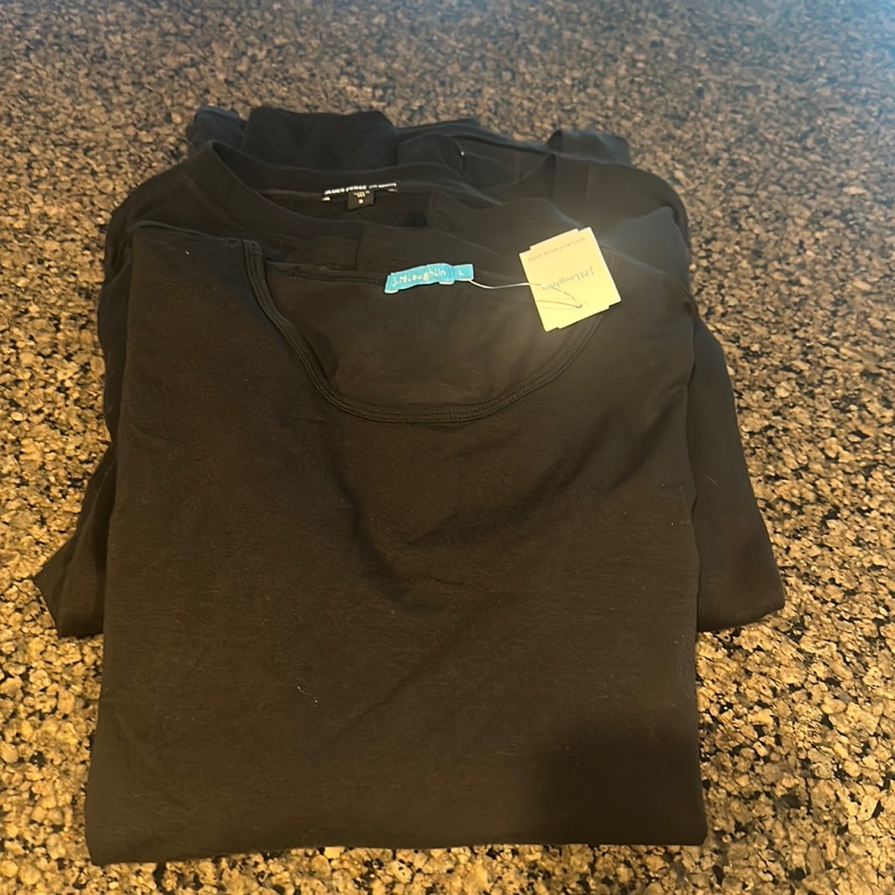 Madewell, James Perse and J McLaughlin tops